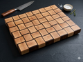 Basket weave end grain