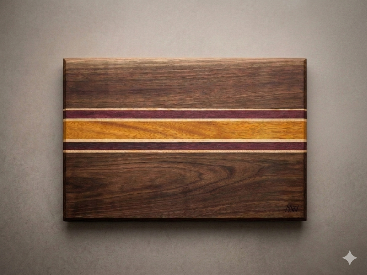 Artisanal craftsmanship meets striking contrast